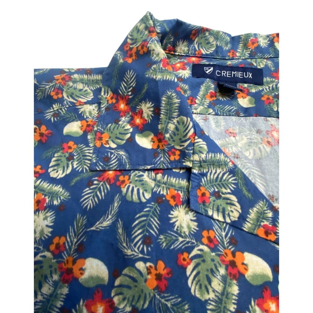 Cremieux Mens Large Martinique Collection Tropical Print Short-Sleeve NWT - Picture 4 of 6